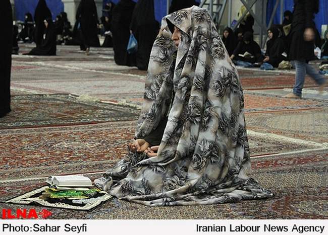 مراسم شب احیا در مصلی امام خمینی(ره)