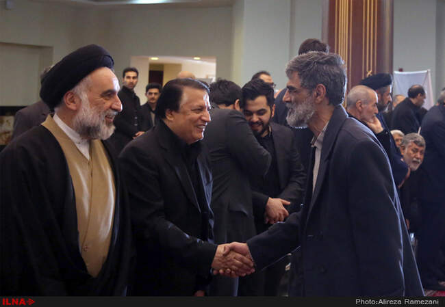 مراسم چهلمین روز درگذشت آیت‌الله اکبر هاشمی رفسنجانی