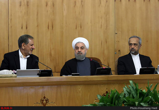 آخرین جلسه هیئت دولت در سال 94 