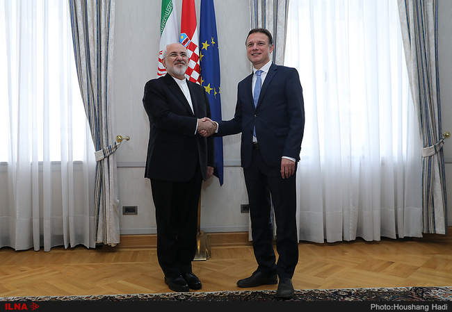 ادامه برنامه ها و دیدارهای محمدجواد ظریف در کرواسی