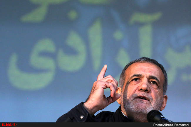  سخنرانی مسعود پزشکیان و صادق زیبا کلام به مناسبت ۱۶ آذر در دانشگاه پ