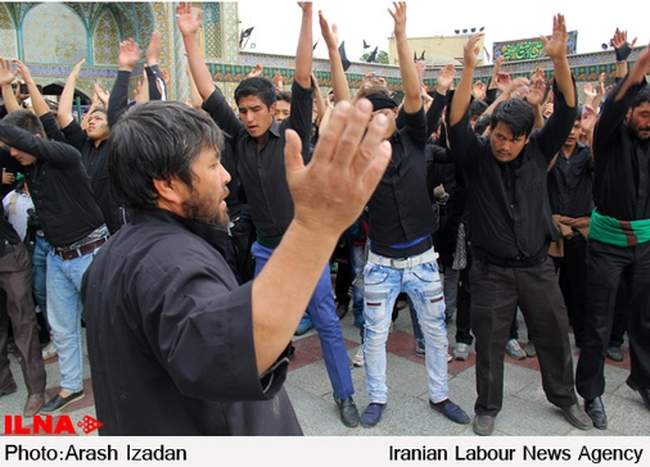 عزاداری روز عاشورا - قم