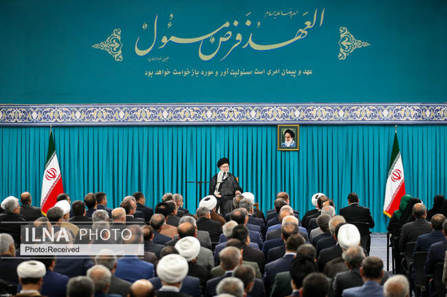 دیدار نمایندگان مجلس شورای اسلامی با رهبر انقلاب