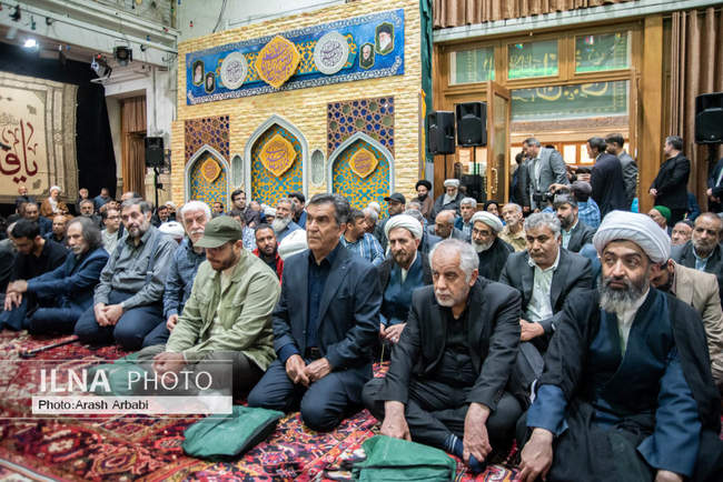 مراسم ختم حجت‌الاسلام نیری در مسجد ارک تهران