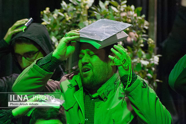 احیای شب بیست و سوم رمضان مسجد ارک تهران 