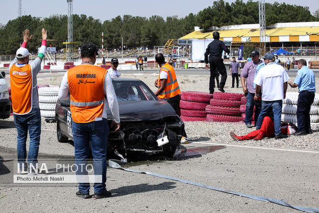 مسابقات اتومبیلرانی قهرمانی کشور (گزارش تصویری)