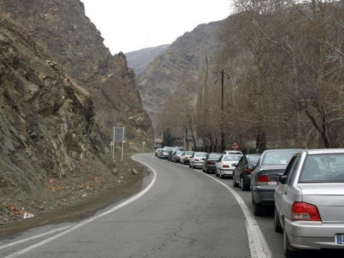 جاده چالوس و هراز فردا یکطرفه می‌شود