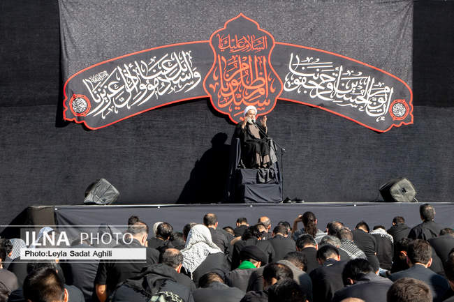 روضه در صحرا در گلزار شهدای تهران