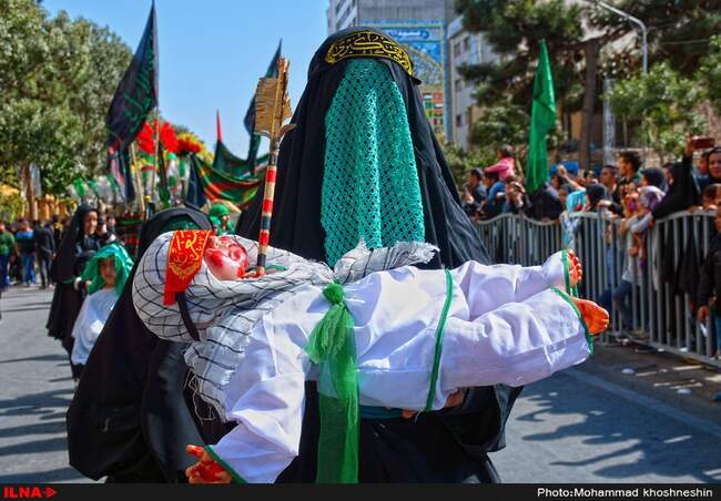 عزاداری عاشورای حسینی در مشهد مقدس