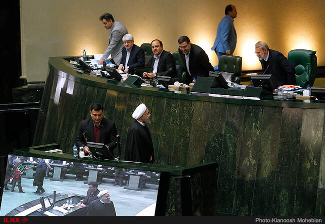 تقدیم لایحه بودجه سال ۹۷ توسط رییس جمهور به مجلس شورای اسلامی
