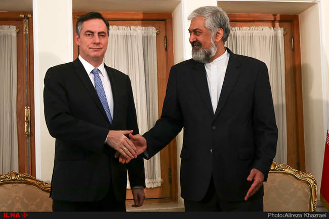 دیدار های امروز در وزارت خارجه