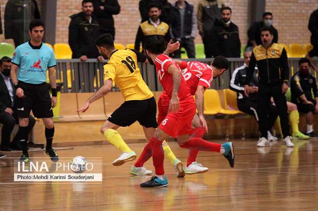 تساوی خانگی تیم فوتسال سپاهان اصفهان 