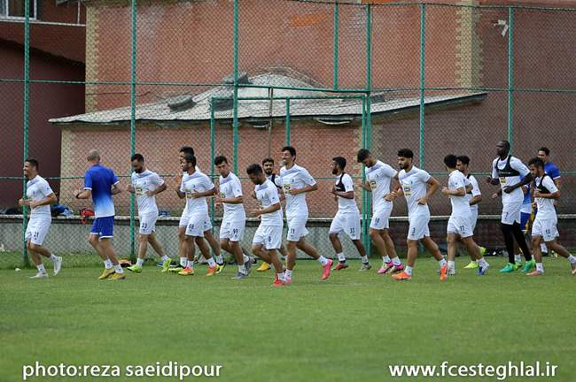 گزارش تصویری تمرین امروز استقلال؛ اجرای برنامه‌های مرد ایتالیایی د