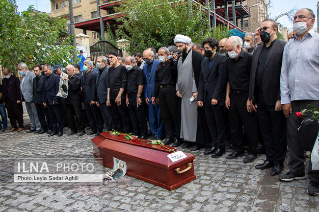 مراسم تشییع مرحوم حبیب الله صادقی