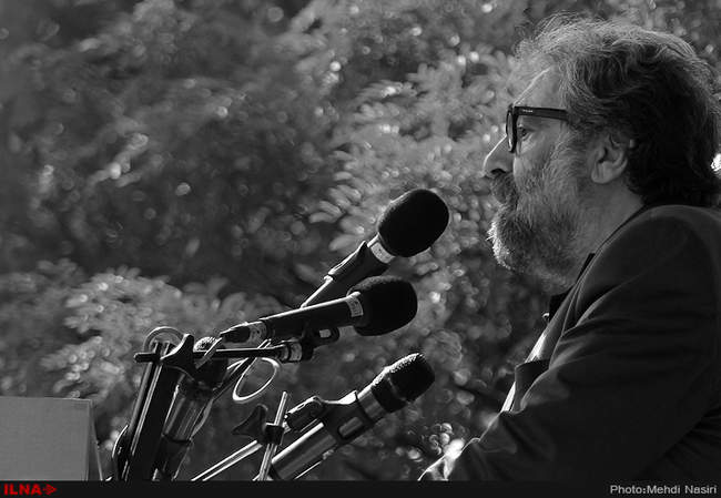 مراسم تشییع پیکر عباس کیارستمی