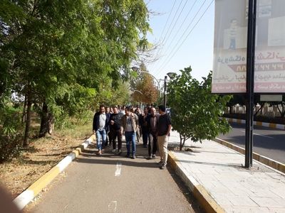 تجمع کارگران کنتورسازی به استانداری رسید 