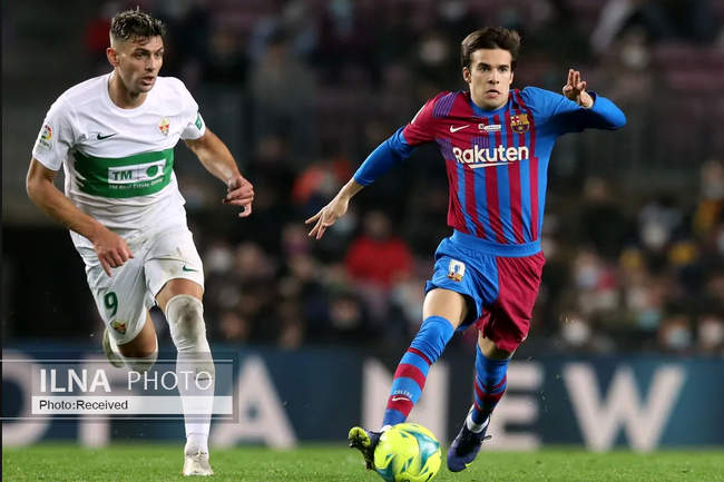  دیدار تیمهای فوتبال بارسلونا و الچه 