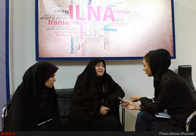 چهارمین روز نمایشگاه مطبوعات و خبرگزاری‌ها - غرفه ایلنا /1