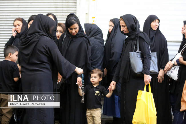 تاسوعای حسینی در بازار تهران