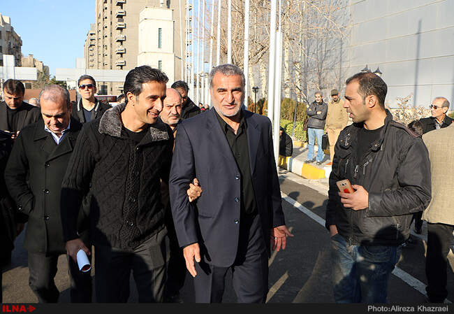 تشییع پیکر همایون بهزادی