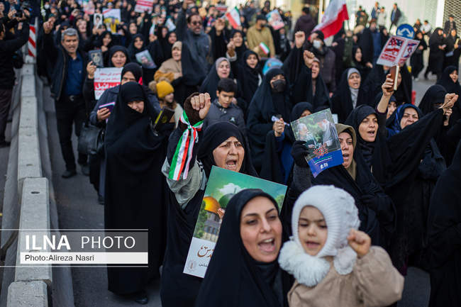 تشییع شهدای مدافع امنیت در قزوین