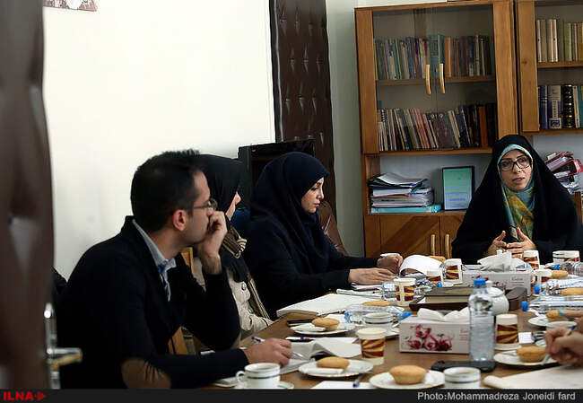 نشست خبری الهام امین‌زاده دستیار رئیس‌جمهور