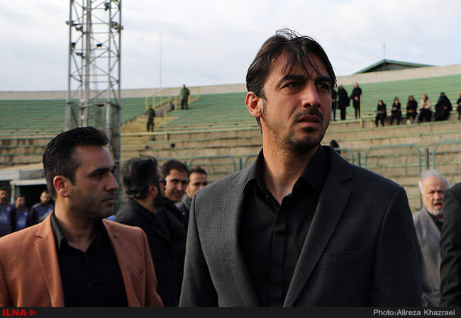 مراسم تشییع زنده یاد منصور پورحیدری