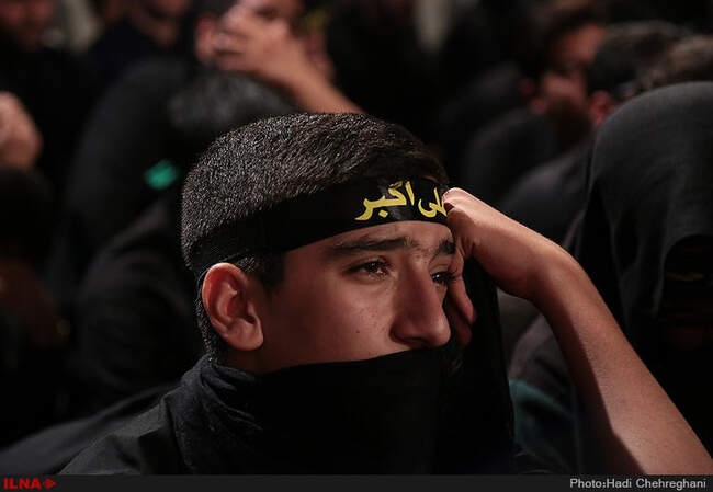 عزاداری ابااعبدالله الحسین(ع) درهیئت رزمندگان اسلام قم