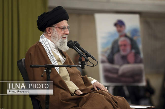 دیدار مداحان اهلبیت علیهمالسلام با مقام معظم رهبری