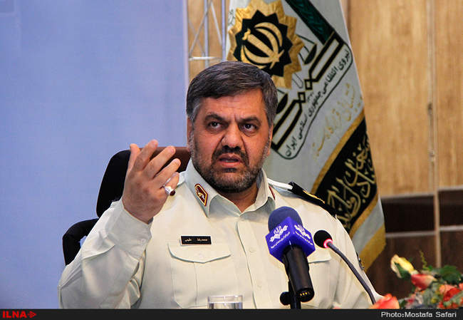 نشست خبری رئیس پلیس آگاهی ناجا