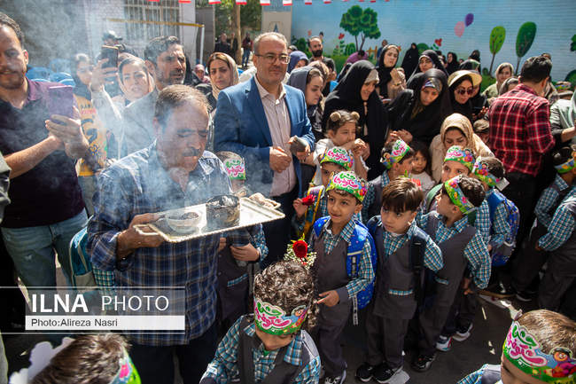 زنگ آغاز سال تحصیلی در قزوین از دریچه دوربین ایلنا