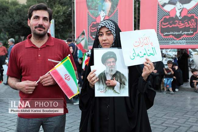 مراسم بزرگداشت رهبر شهید انقلاب در اصفهان