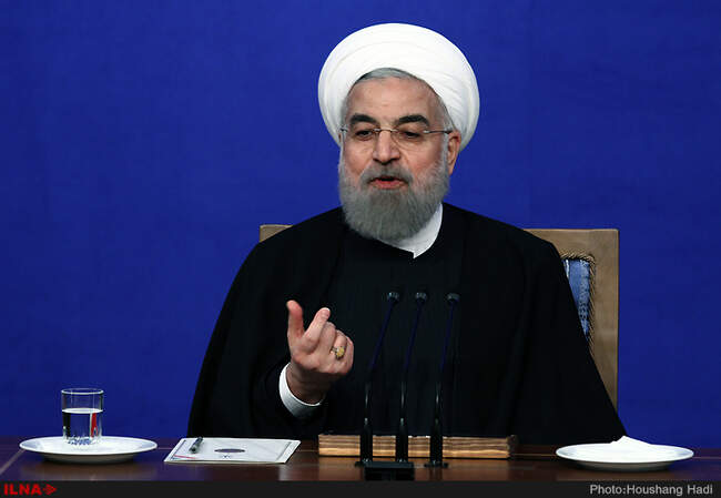 نشست خبری رئیس جمهوری 