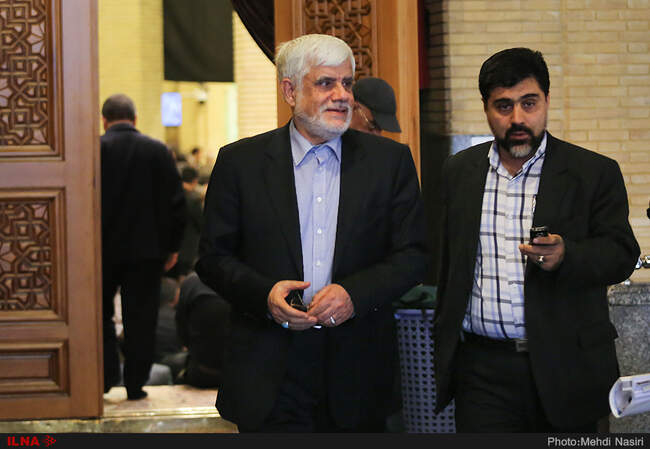 مراسم ترحیم برادر محمدحسین مقیمی استاندار تهران 