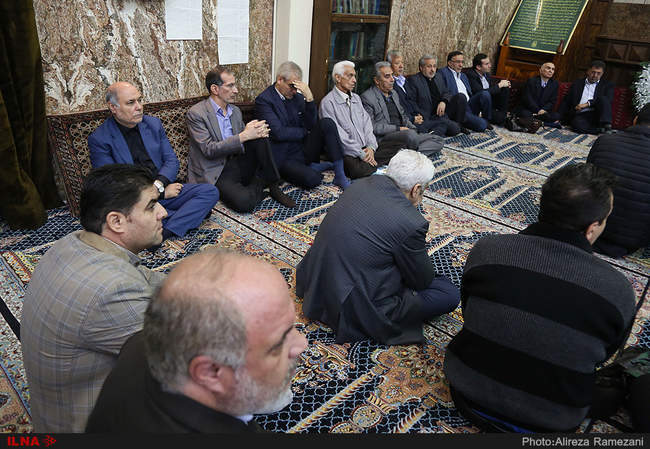 مراسم چهلمین روز درگذشت دکتر نوربخش و دکتر تاج الدین