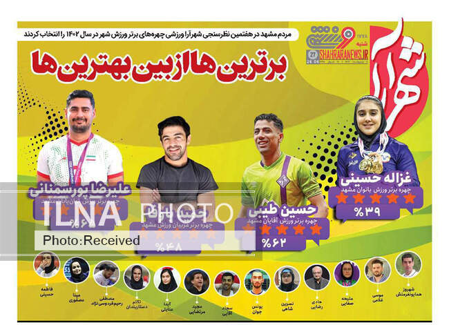صفحه نخست روزنامه‌های ۸ اردیبهشت ۱۴۰۳