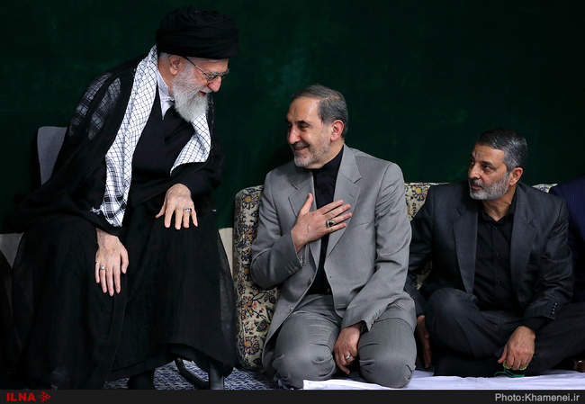 مراسم عزاداری شب تاسوعای حسینی با حضور رهبر معظم انقلاب اسلامی