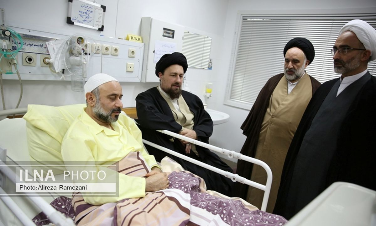 یادگار امام از حجت الاسلام نقویان عیادت کرد