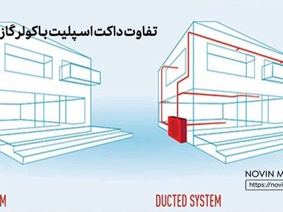 تفاوت داکت اسپلیت و کولر گازی
