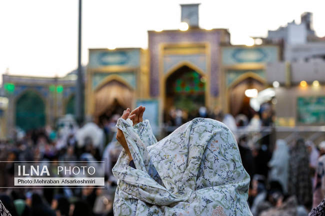 قرائت دعای «عرفه» - امام زاده صالح تهران