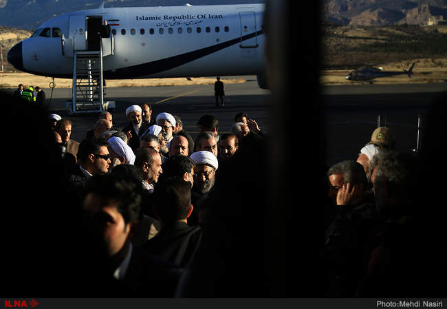 ورود رییس قوه قضاییه به استان ایلام