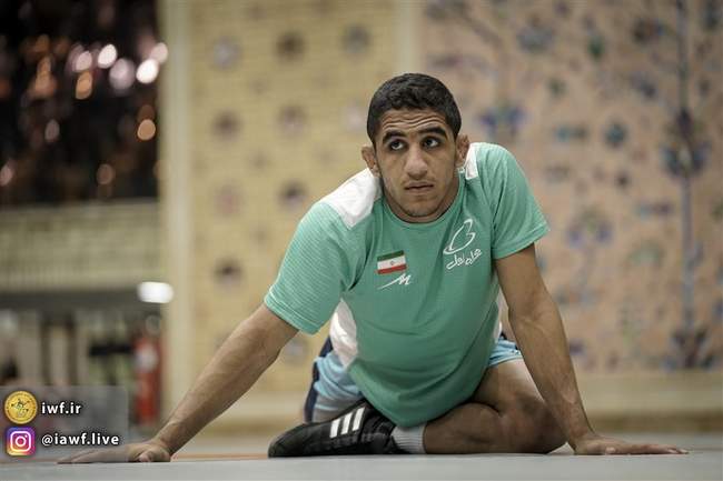 تمرین تیم ملی کشتی آزاد بزرگسالان (گزارش تصویری)