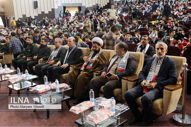 اجتماع دانش آموزی فرزندان حاج قاسم در تبریز