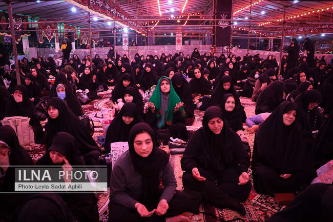 احیای شب بیست‌و‌یکم گلزار شهدا بهشت زهرا (س)