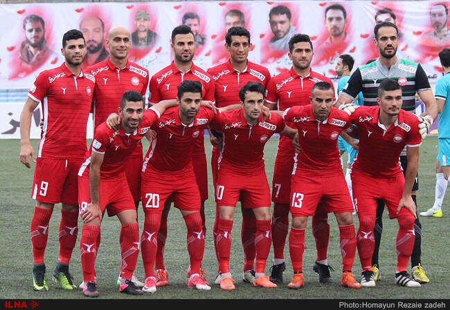 دیدار تیم های فوتبال سپیدرود رشت و پیکان تهران