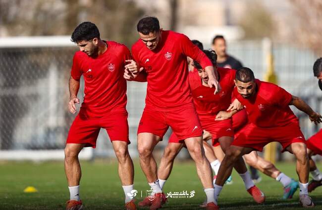 تمرین پرسپولیس