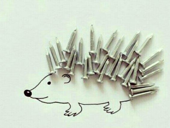 خلاقیت با نقاشی و اشیاء مختلف + تصاویر 