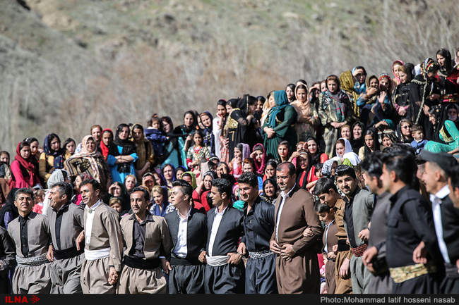 مراسم نوروز در روستای سالیان/سنندج