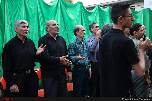 مراسم ششمین شب عزاداری حضرت اباعبدالله الحسین(ع)  در خانه کارگر