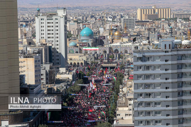 تشییع پیکر مطهر رهبر شهید انقلاب در مشهد / 2